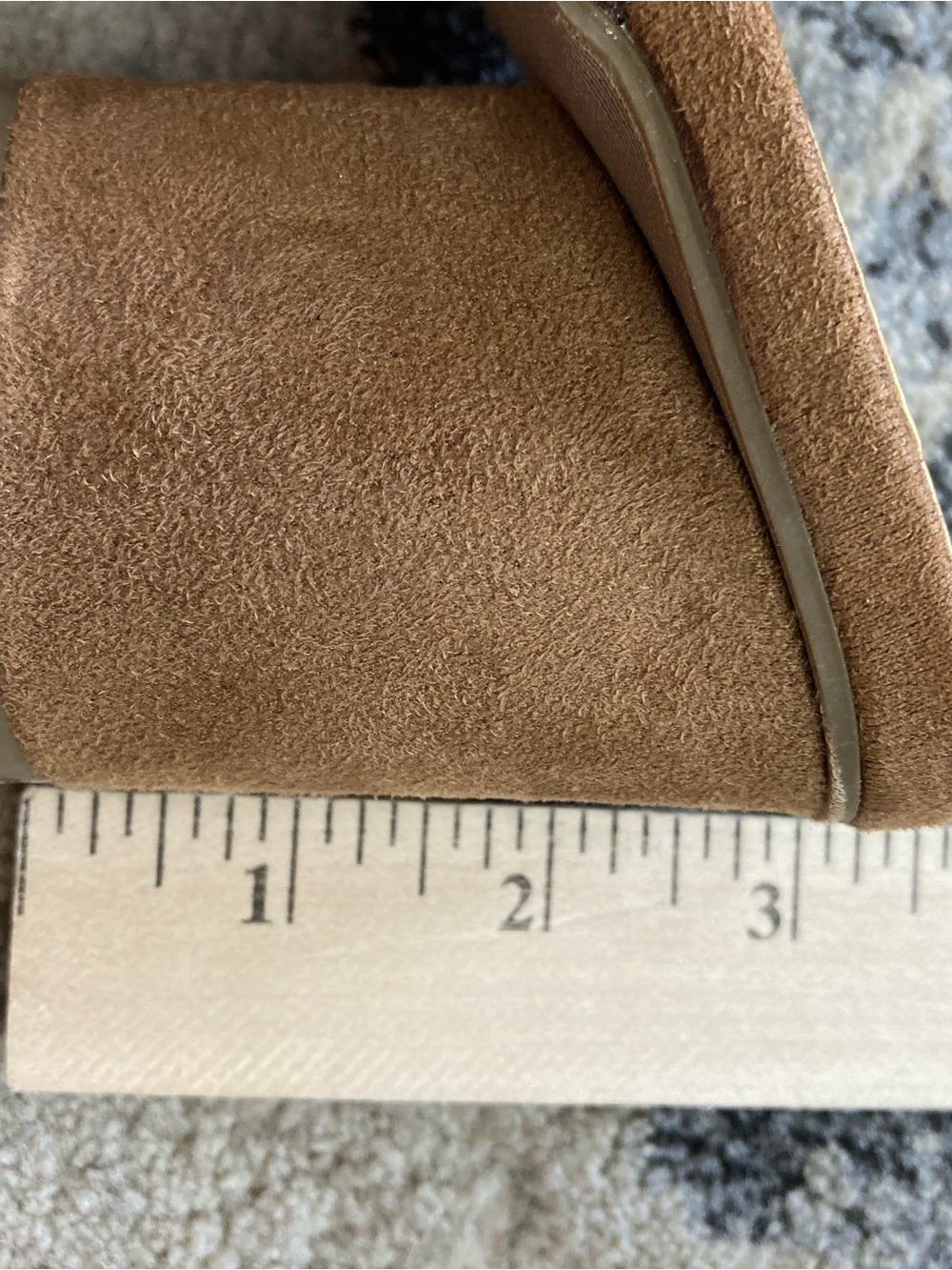 ROHB Tan Suede Pointed Toe Mules - Picture 4 of 4